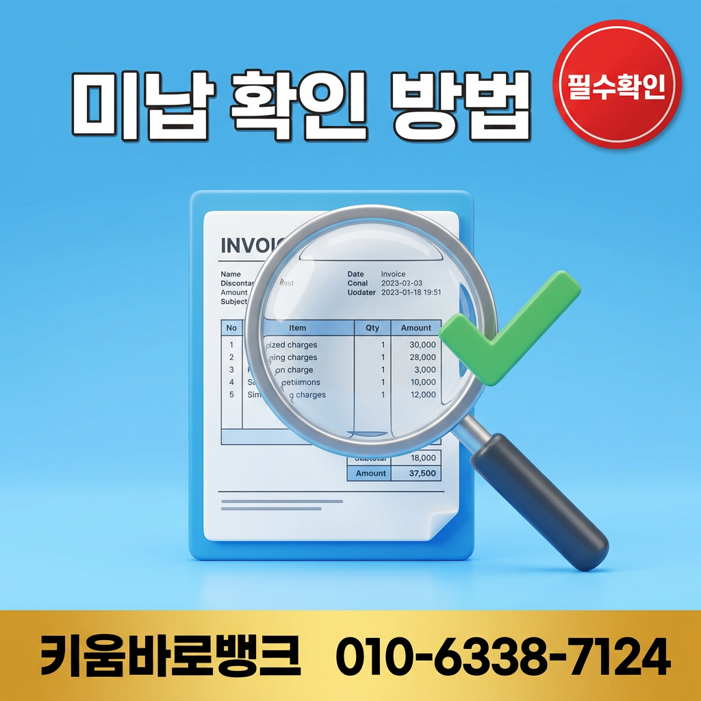 카드깡 미납 확인 방법 이용 전 체크리스트 썸네일